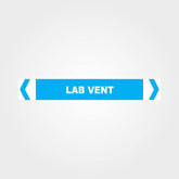 Custom Metal Sign,Lab Vent Pipe Marker